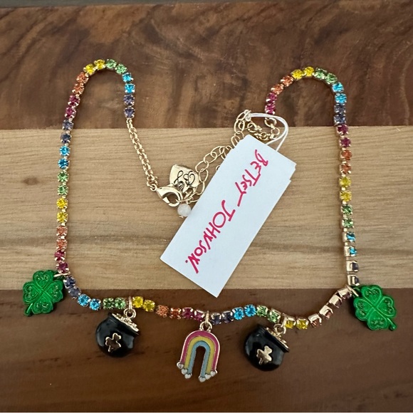 Anastasia Necklace Orecchini Betsey Johnson A Fiocco Di Neve Con Strass – Perfetti Per Il Natale! Orecchini Swarovski - Foto 2